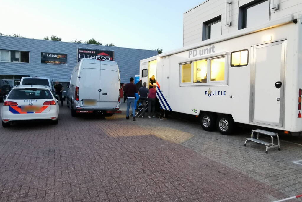 Drugslab aangetrofffen