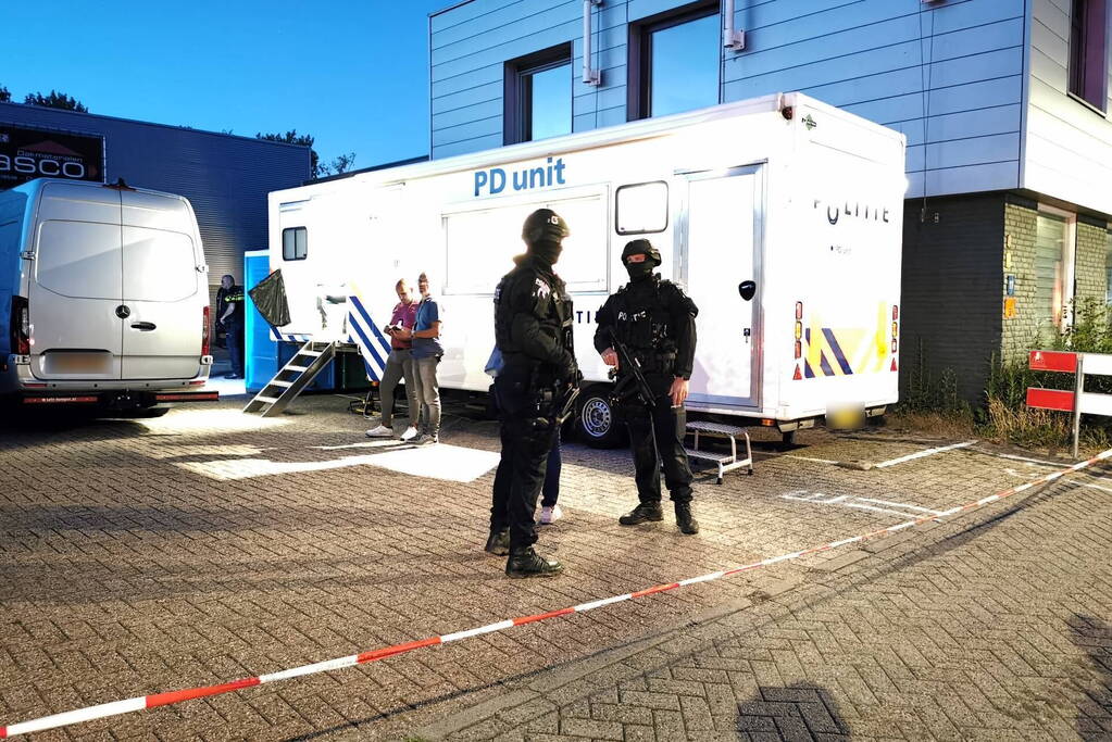 Drugslab aangetrofffen