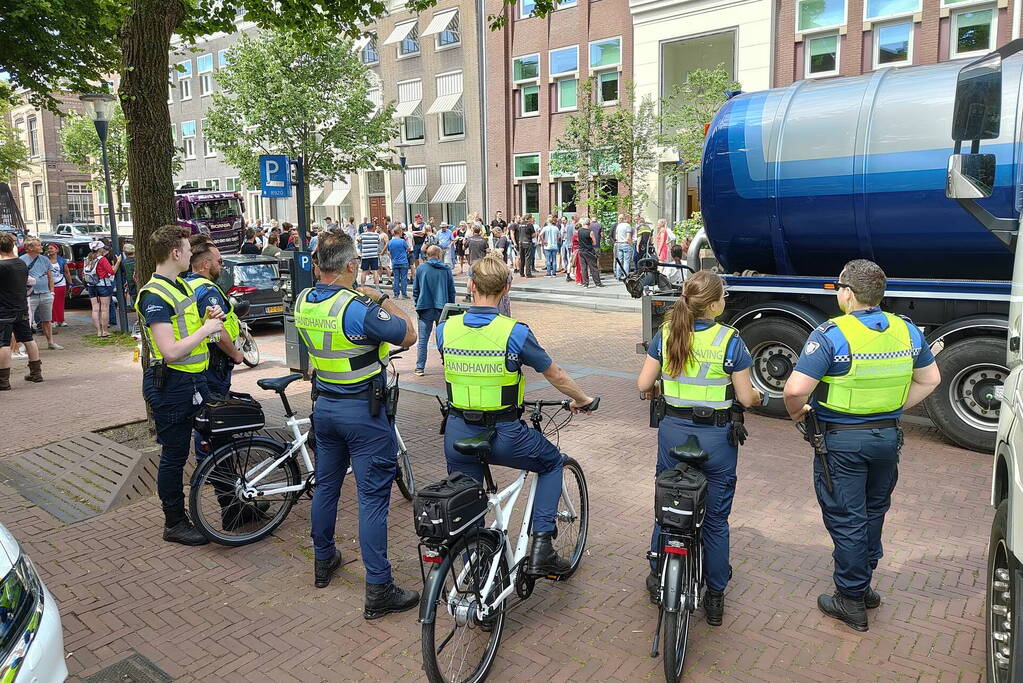Boeren voeren actie bij Provinciehuis