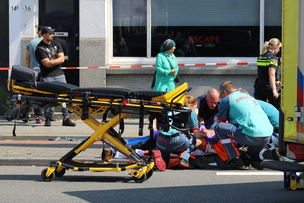 Motorrijder gewond na uitwijkmanoeuvre