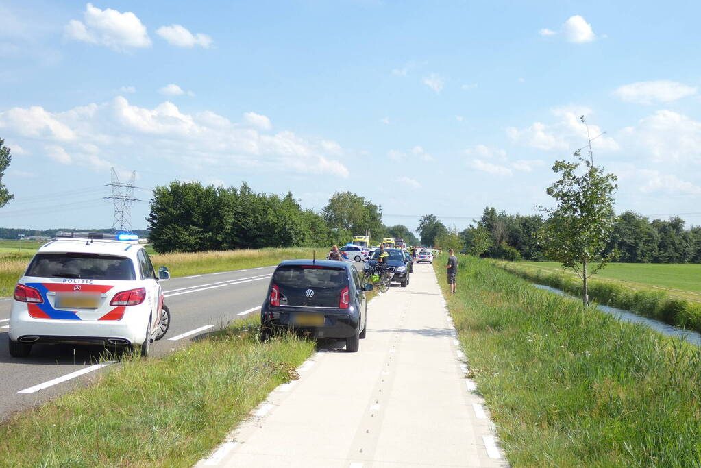Fietser overleden na aanrijding met auto