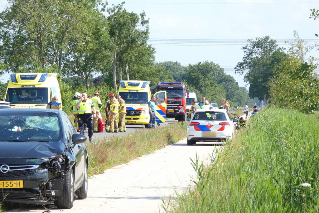 Fietser overleden na aanrijding met auto