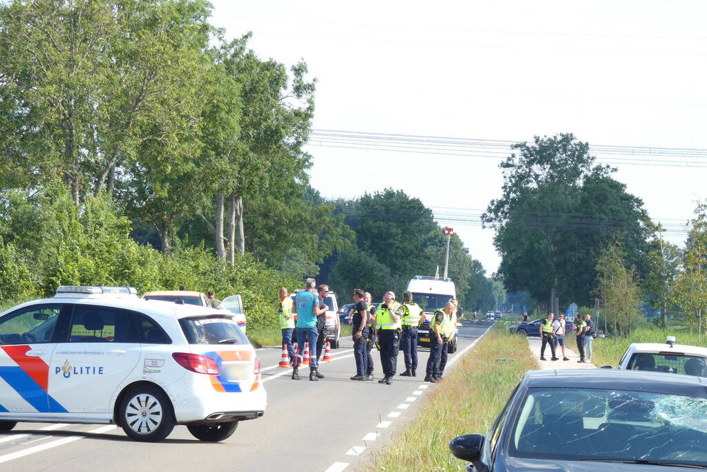 Fietser overleden na aanrijding met auto