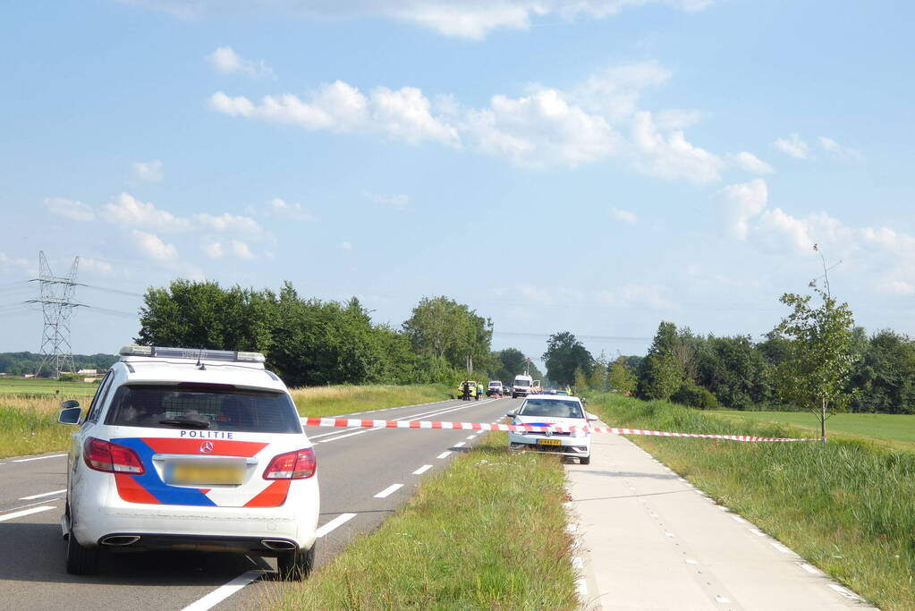 Fietser overleden na aanrijding met auto