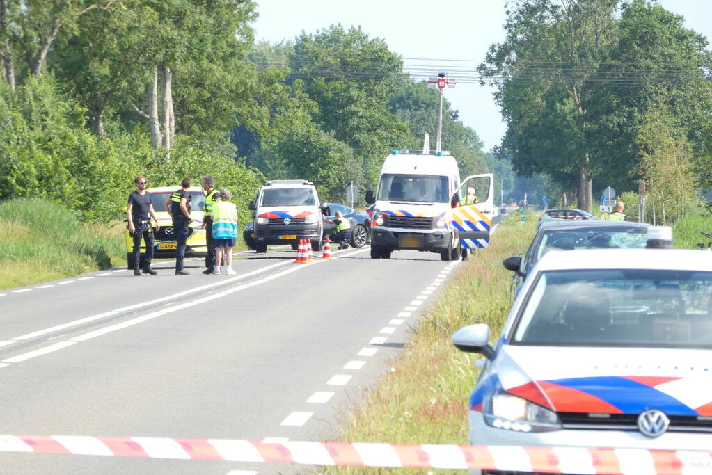 Fietser overleden na aanrijding met auto