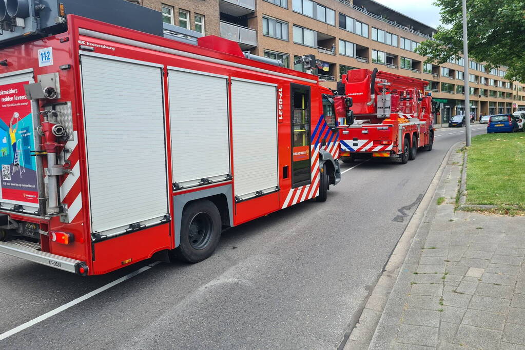Explosief afgegaan aan deur van appartement