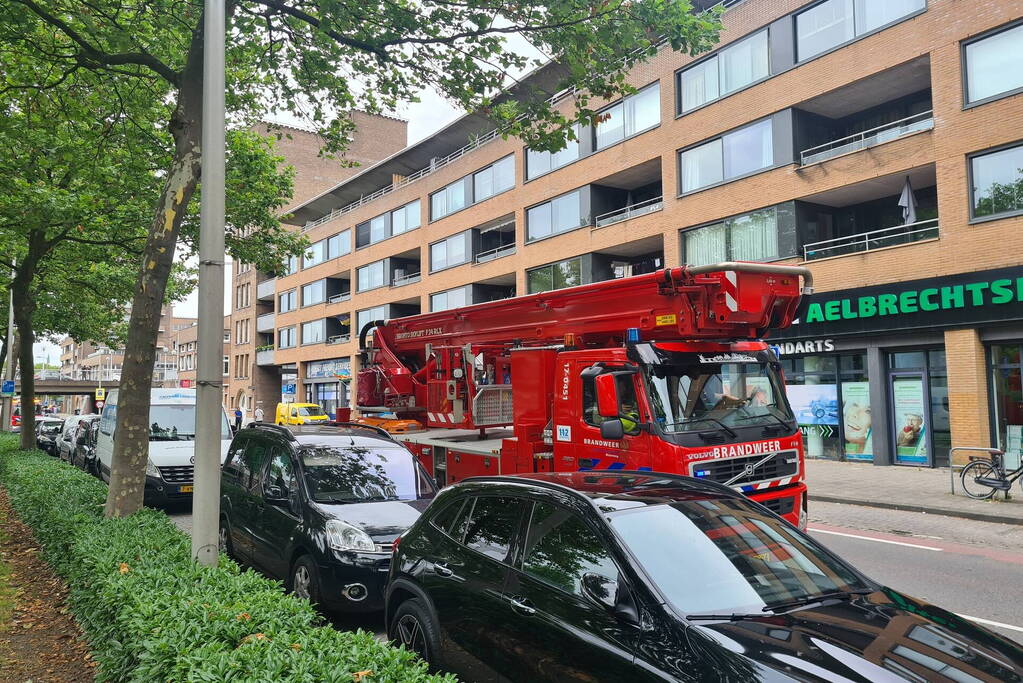 Explosief afgegaan aan deur van appartement