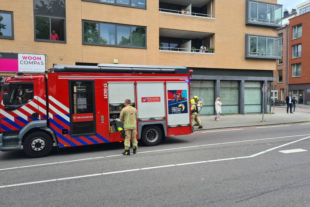 Explosief afgegaan aan deur van appartement