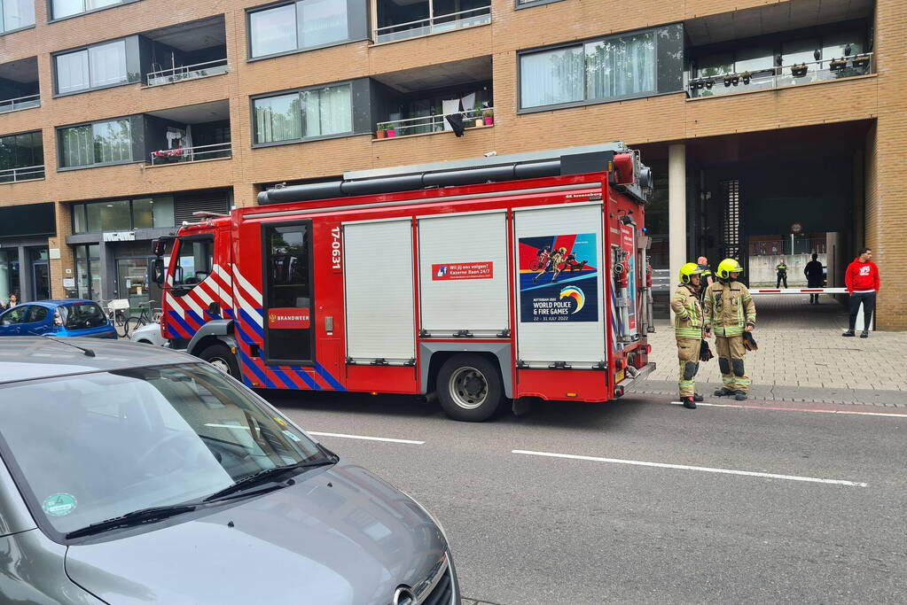 Explosief afgegaan aan deur van appartement
