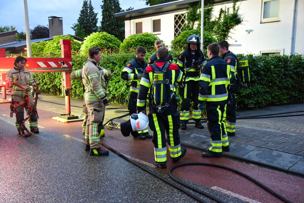 Brand in slaapkamer van woning