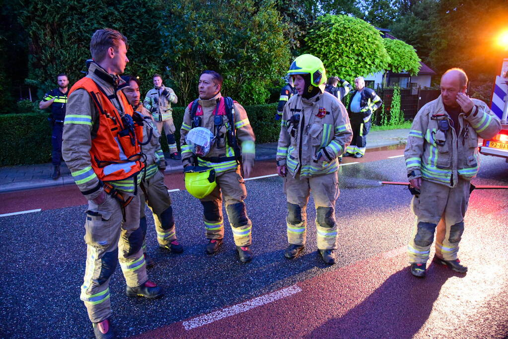 Brand in slaapkamer van woning