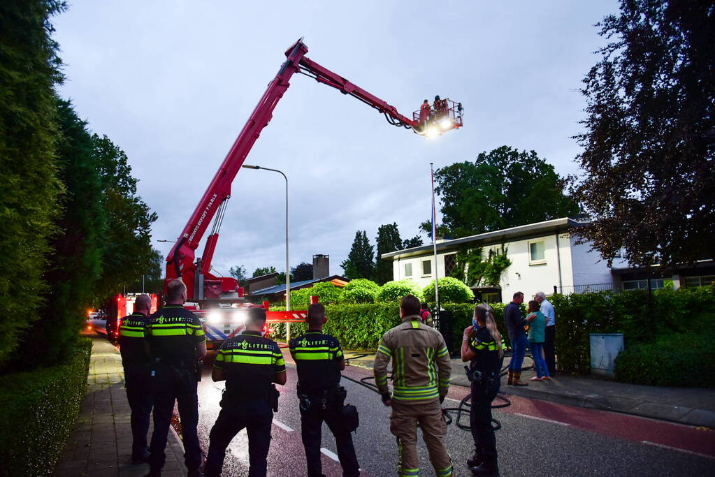 Brand in slaapkamer van woning
