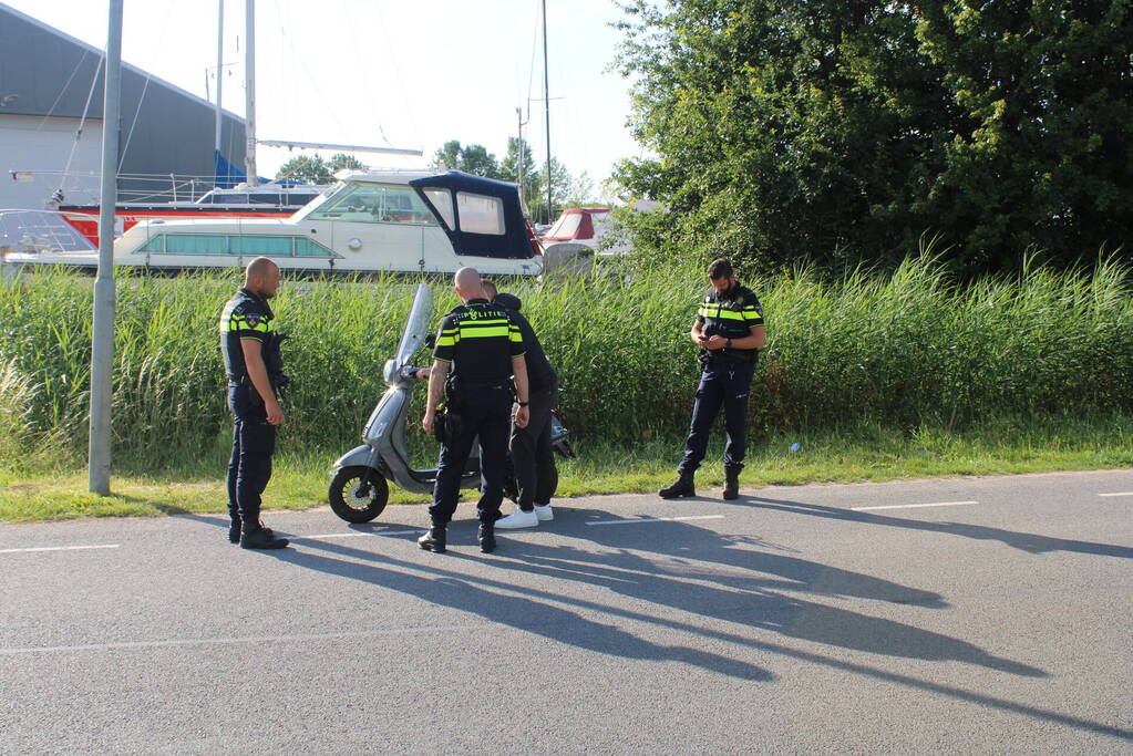 Eenzijdig ongeval scooter