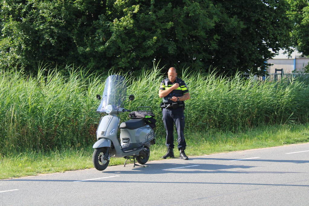 Eenzijdig ongeval scooter