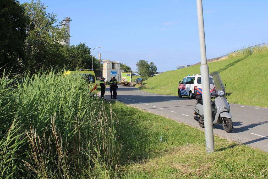 Eenzijdig ongeval scooter