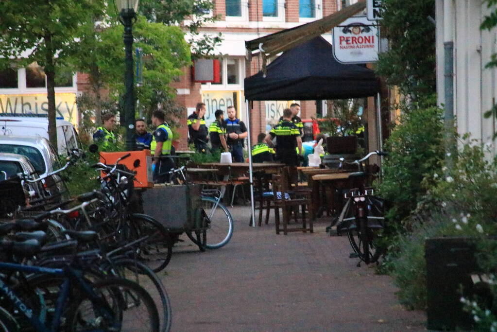 Straat afgelopen door steekpartij