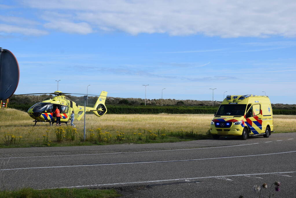 Traumahelikopter ingezet voor incident met kind