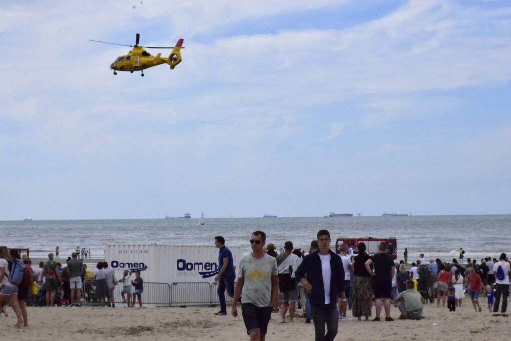 Reddingsbrigade jaarlijks grote reddingsdemonstratie