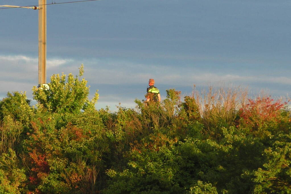 Geen treinverkeer door aanrijding met persoon