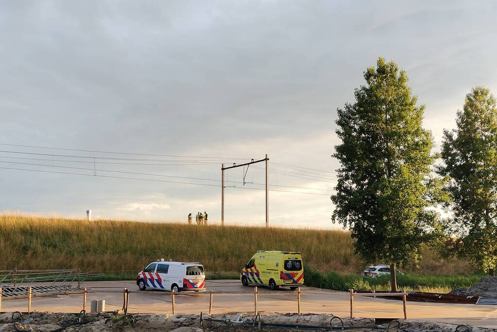 Geen treinverkeer door aanrijding met persoon