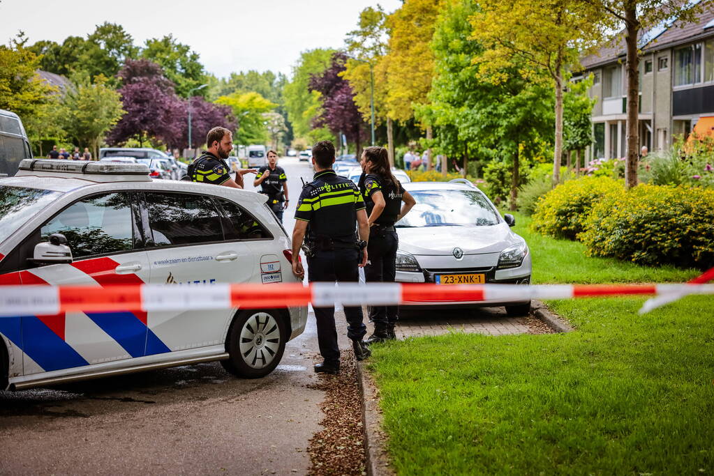 Straat afgezet na melding schietpartij