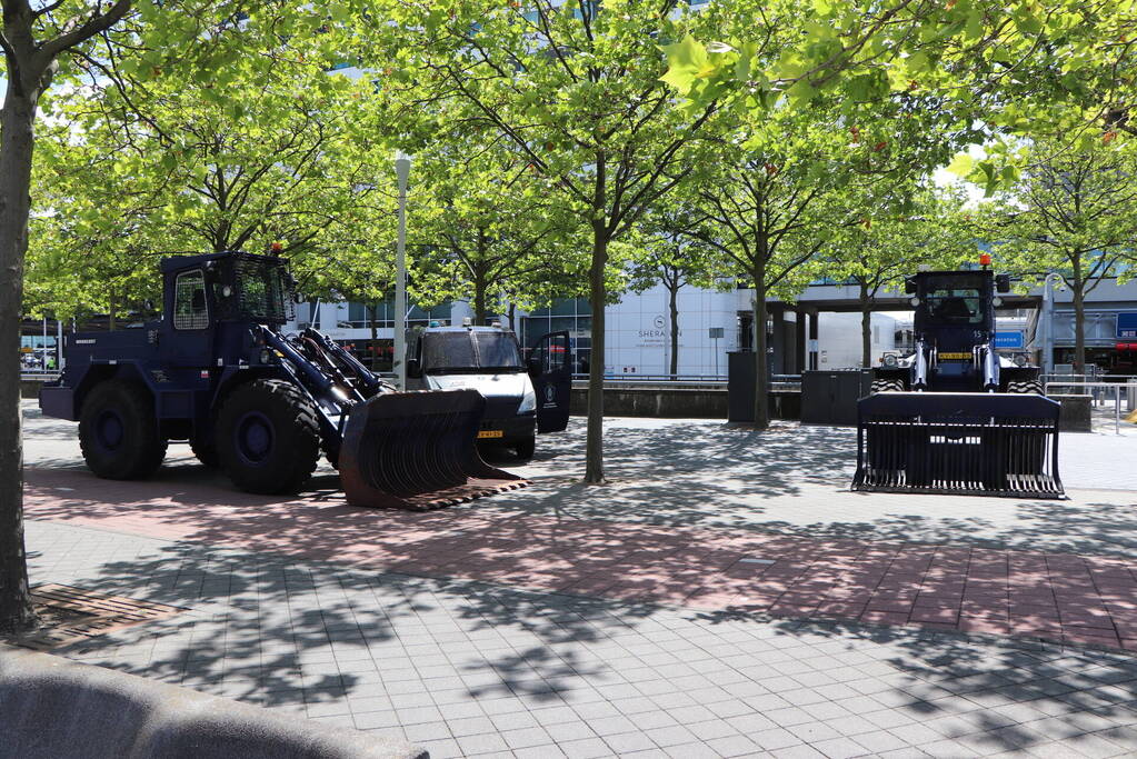 Marechaussee staat paraat rondom vliegveld