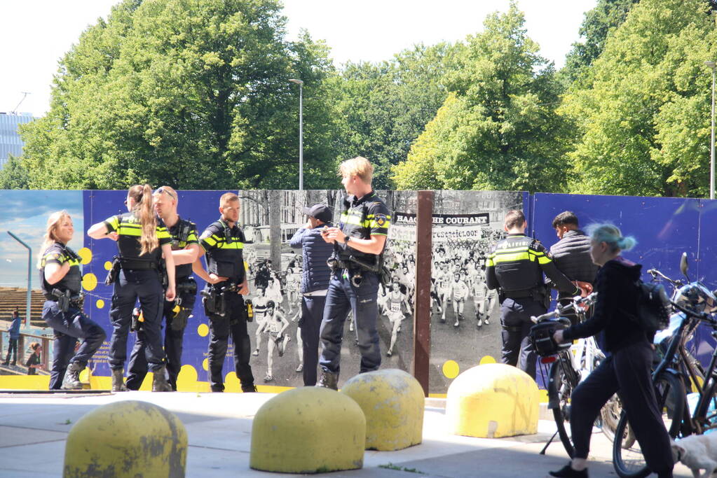 Fouillering na incident op Centraal Station