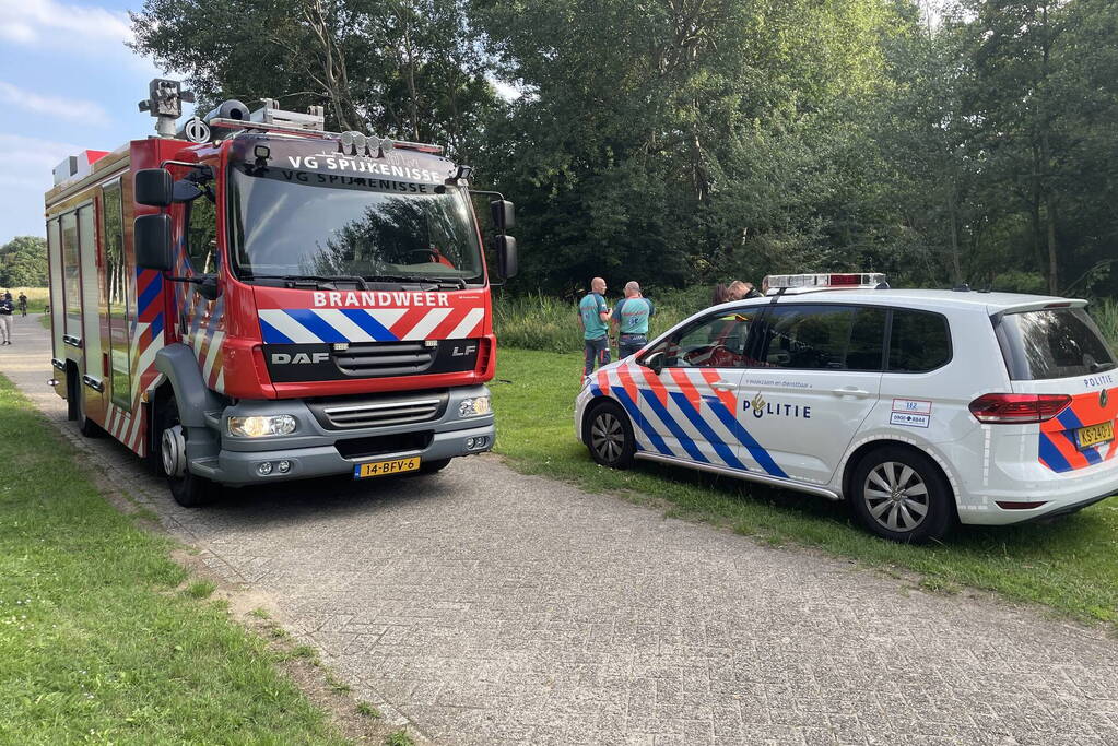 Zoekactie na aantreffen fiets in slootkant