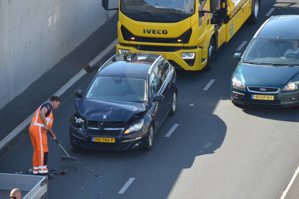 Schade bij kop-staartbotsing