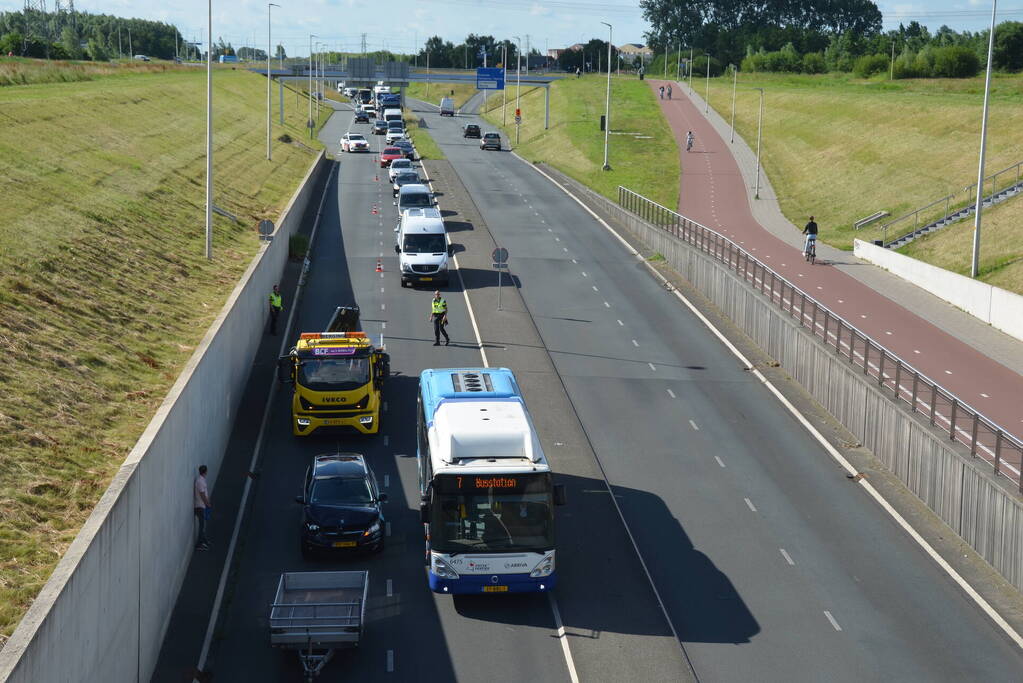 Schade bij kop-staartbotsing