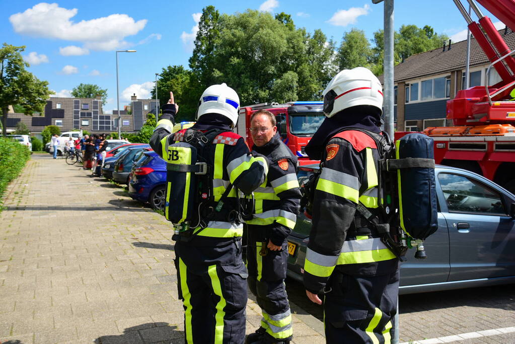 Flinke brand in appartementencomplex