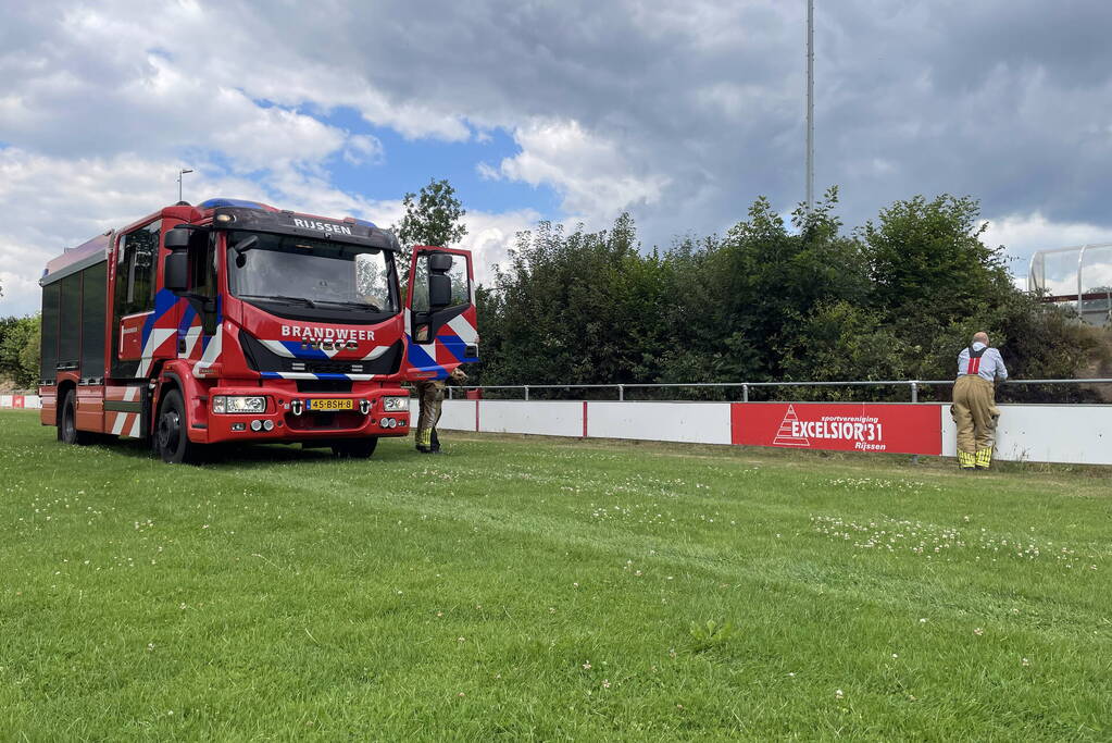 Brand in bosschage van voetbalclub Excelsior '31