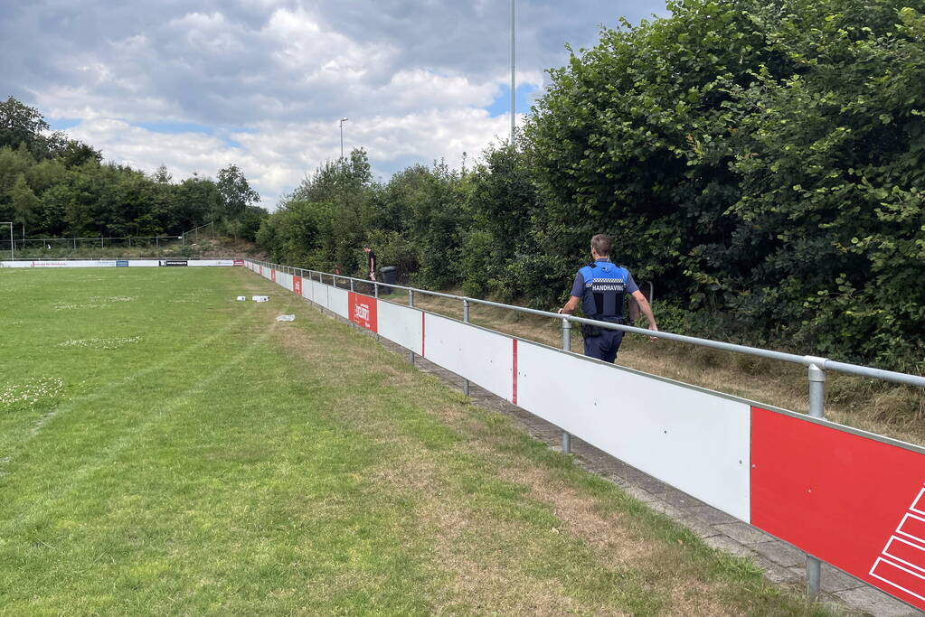 Brand in bosschage van voetbalclub Excelsior '31