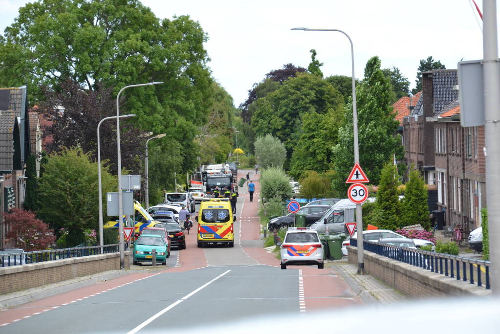 Scooterrijder en fietser gewond bij ongeval