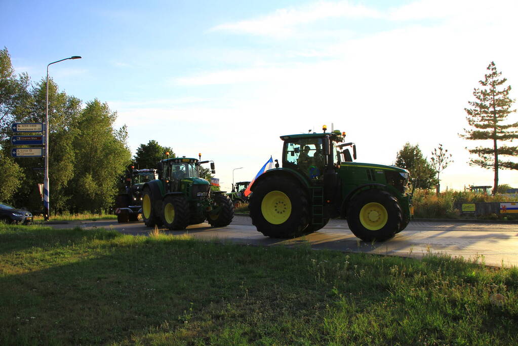 Politie voorkomt blokkade door boeren