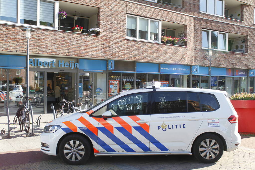 Overval op Albert Heijn supermarkt