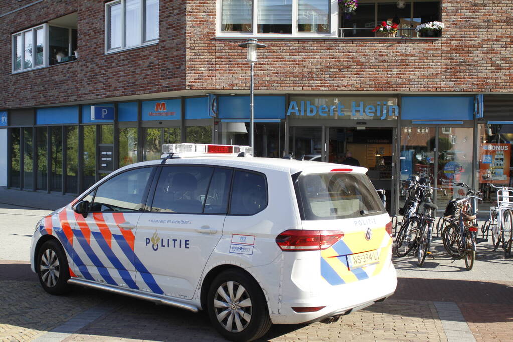 Overval op Albert Heijn supermarkt