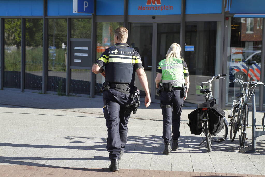 Overval op Albert Heijn supermarkt