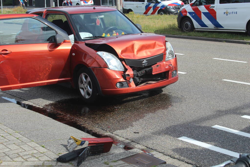 Schade bij kop-staartbotsing