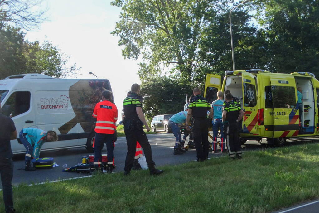 Voetganger aangereden door auto