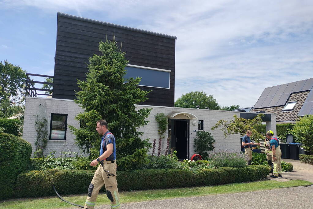 Brand in woning snel onder controle