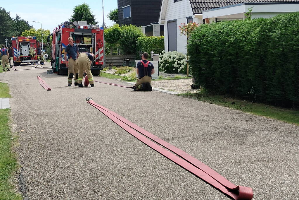 Brand in woning snel onder controle