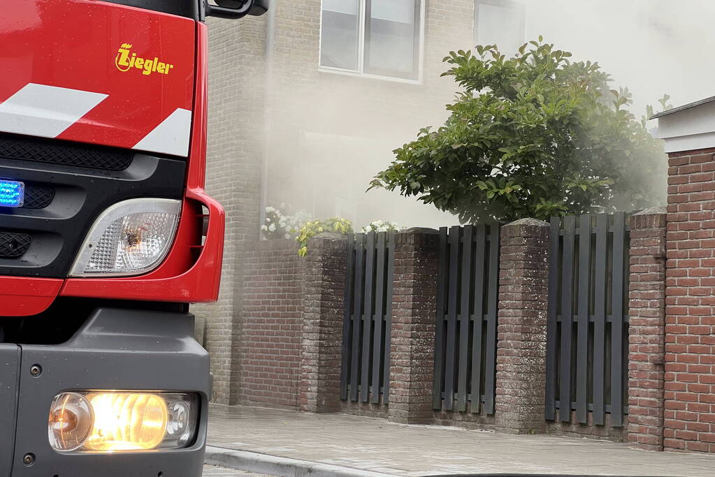 Magnetron zorgt voor woningbrand