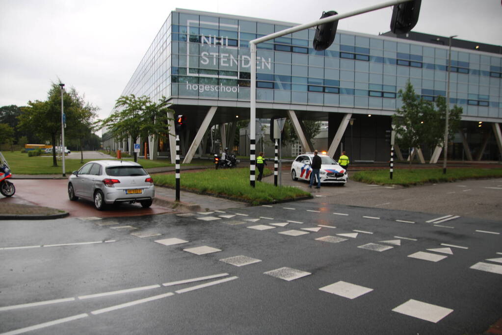 Politieauto betrokken bij ongeval