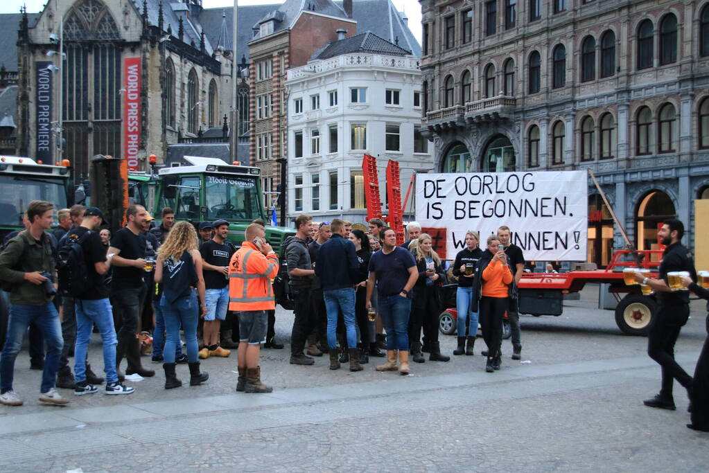 Demonstratie in centrum van hoofdstad