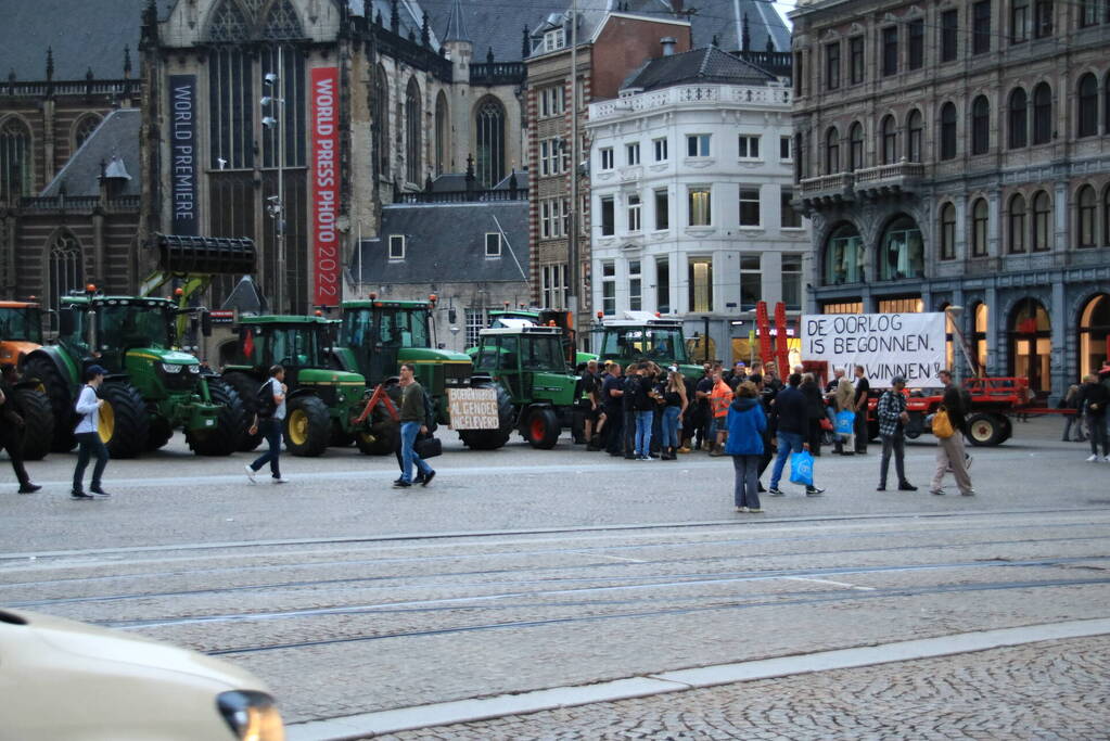 Demonstratie in centrum van hoofdstad