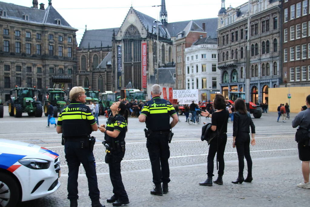 Demonstratie in centrum van hoofdstad