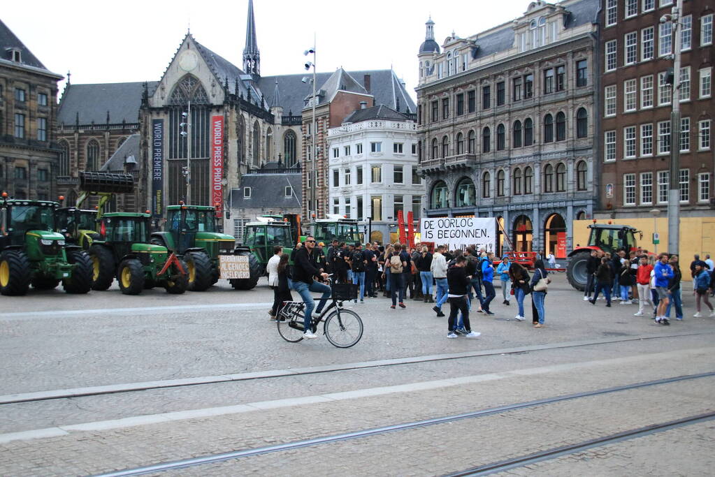 Demonstratie in centrum van hoofdstad