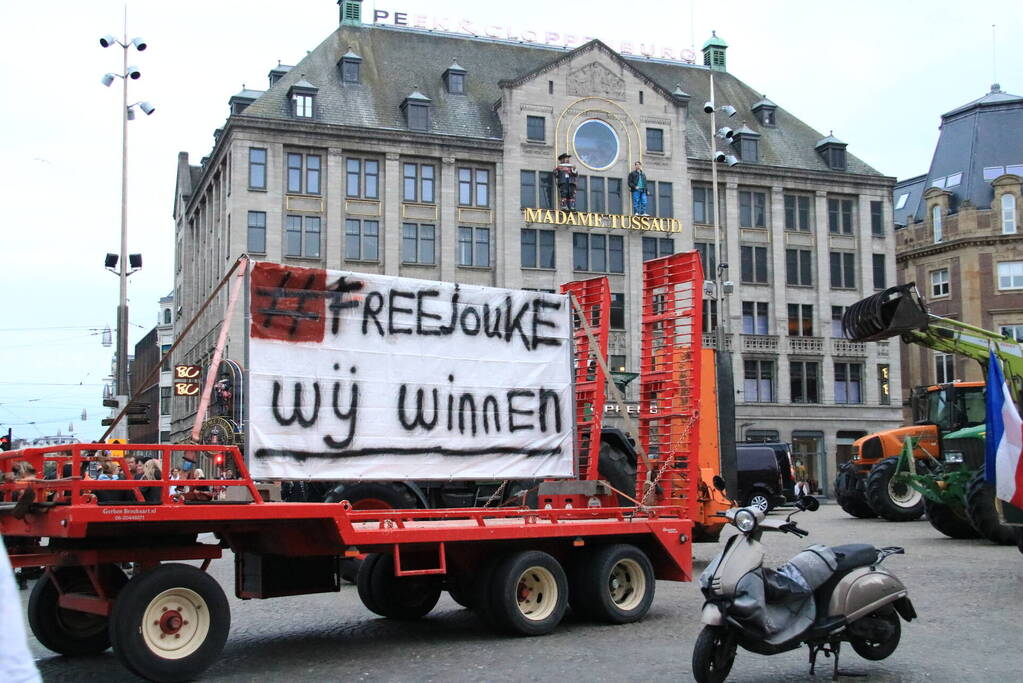 Demonstratie in centrum van hoofdstad
