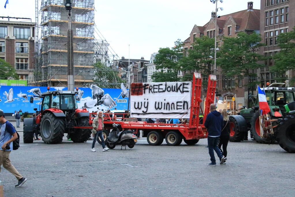 Demonstratie in centrum van hoofdstad